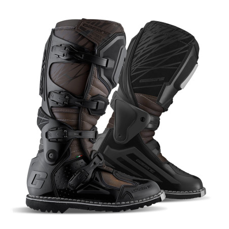 Botas MX / Off Road modelo Fastback Enduro Black Brown Gaerne