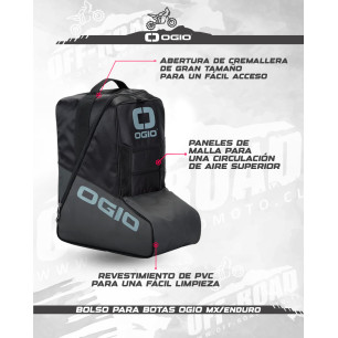 Bolso para Botas Ogio MX Pro Stealth
