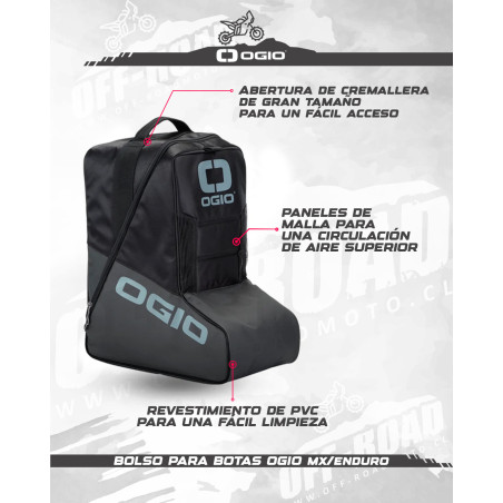 Bolso para Botas Ogio MX Pro Stealth