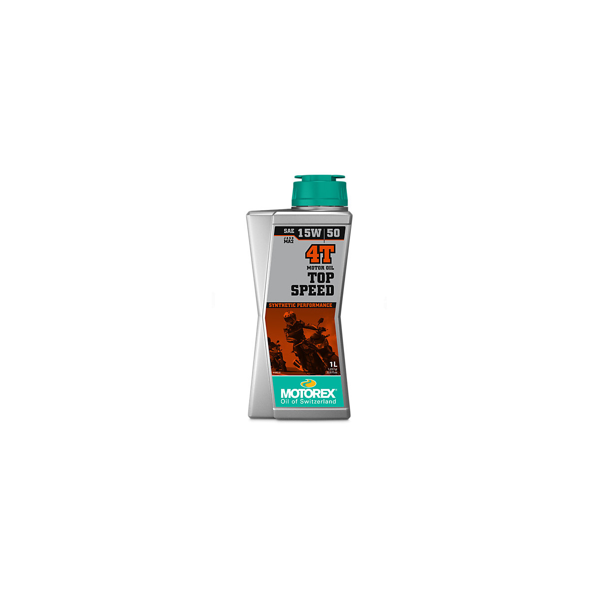 Aceite TOP SPEED 4T SAE 15W/50 1LT Motorex